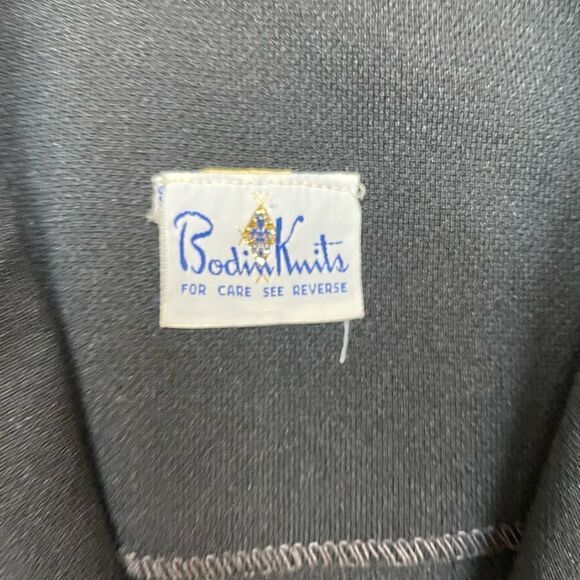 𝅺vintage Bodin Knits Black Blazer - EUC - Picture 7 of 11